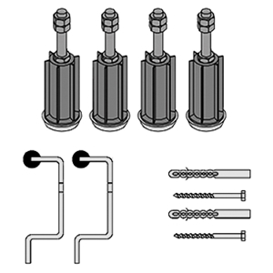 S115937 Badewannenfuss Schallschutz Schmidlin