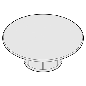 S095250 Ventilabdeckung 74 mm,