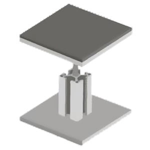 S096514 Wannenstützfuss Gabag Compact