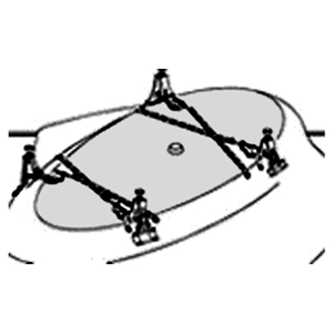 S051122 Badewannenfuss Kaldewei 5037
